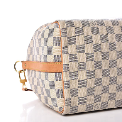 Louis Vuitton Damier Azur Speedy Bandouliere 30 5 of 29