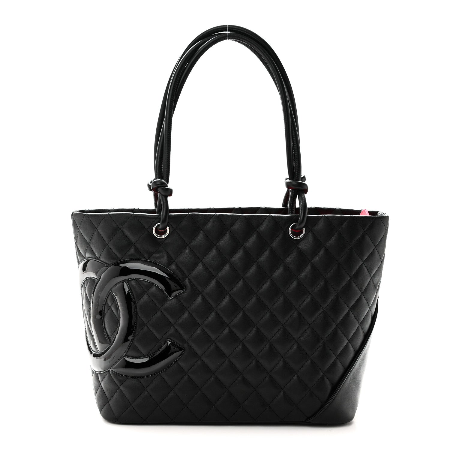 Chanel Calfskin Quilted Large Cambon Tote Black 1 of 10