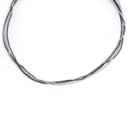 David Yurman Sterling Silver Multi-Chain Necklace 1 of 5