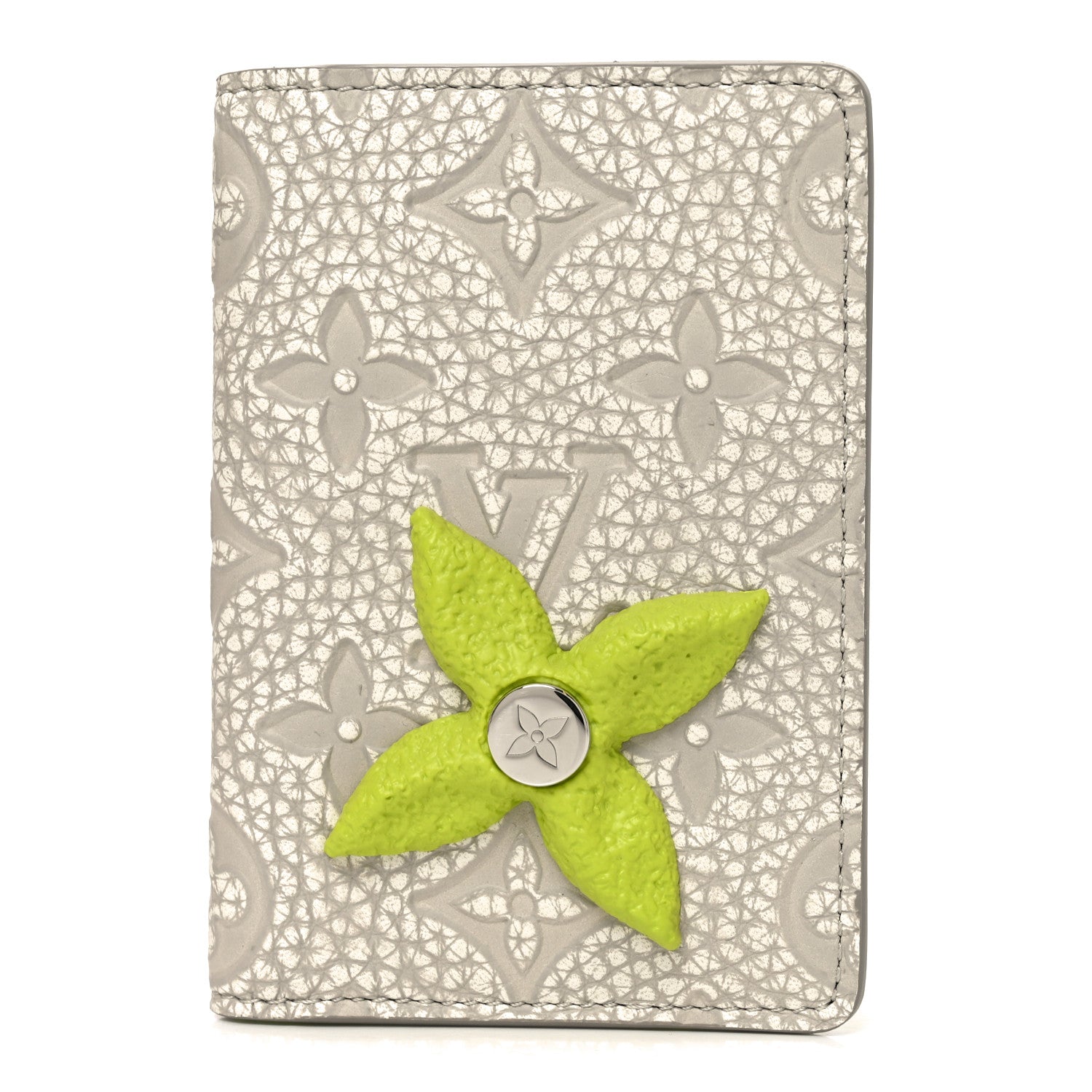 Louis Vuitton Taurillon Rock Climbing Pocket Organizer Chalk 1 of 7