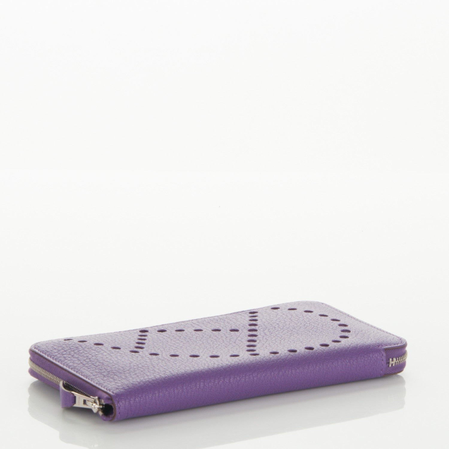 Hermes Chevre Mysore Evelyne Long Wallet Parme 4 of 7