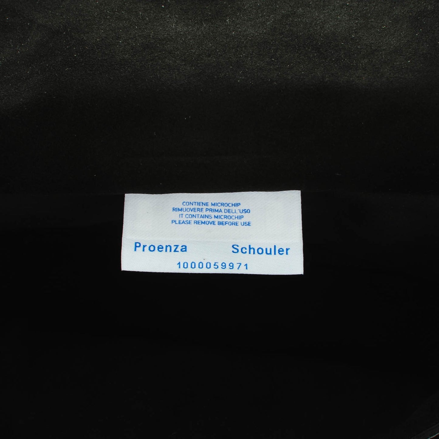 Pebbled Calfskin Double Sided PS Courier Bag Black