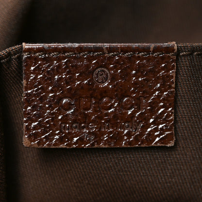 Gucci GG Monogram Medium Web Handle Vertical Tote Dark Brown 6 of 10