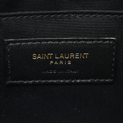 Saint Laurent Calfskin Matelasse Monogram Lou Camera Bag Rouge Eros 6 of 10