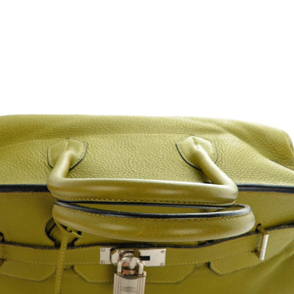 Hermes Taurillon Clemence JPG Birkin 42 Chartreuse 3 of 35