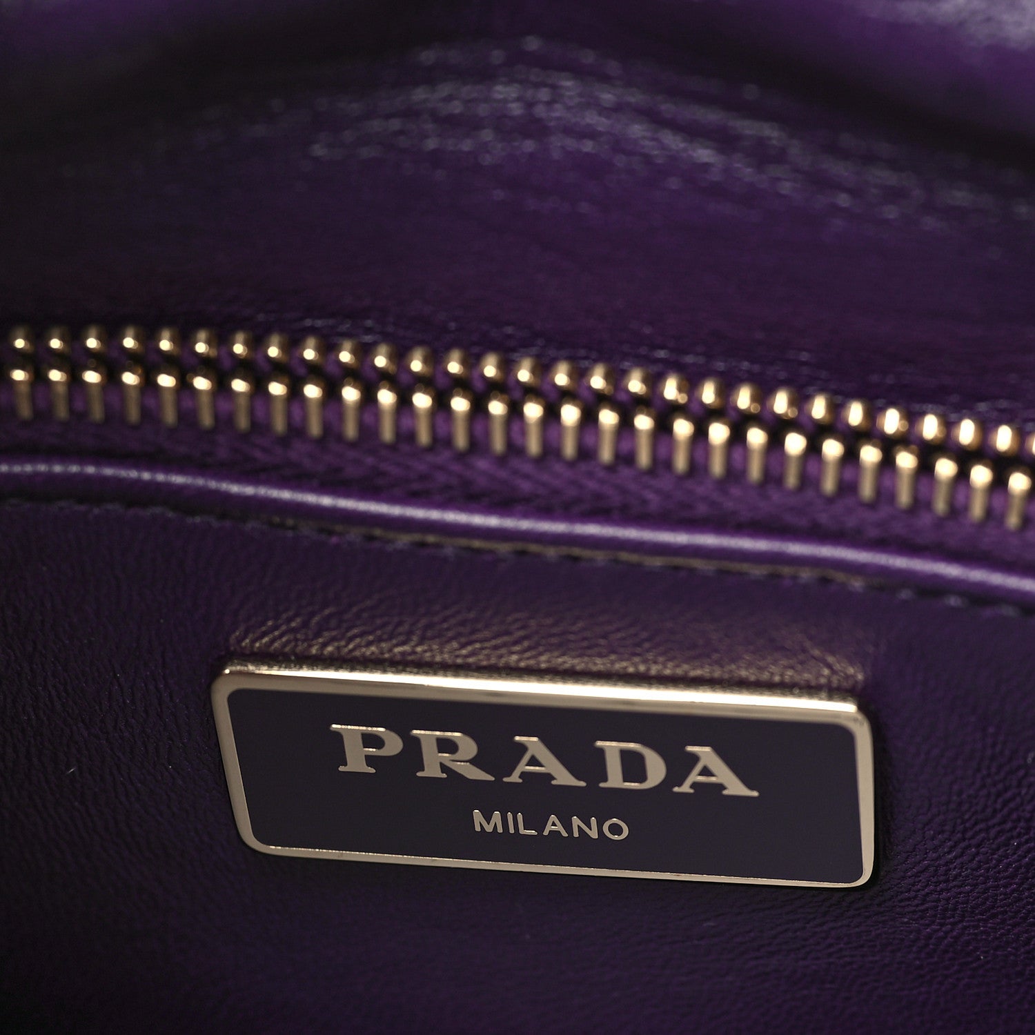 Prada Nappa Re-Nylon Triangle Quilted Patchwork System Flap Shoulder Bag Viola 5 of 8
