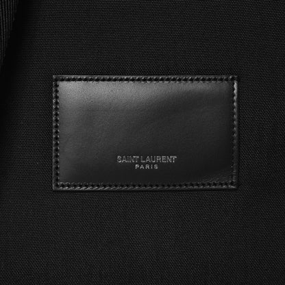 Saint Laurent Metallic Buffalo Star Hunting Backpack Silver Black 8 of 9