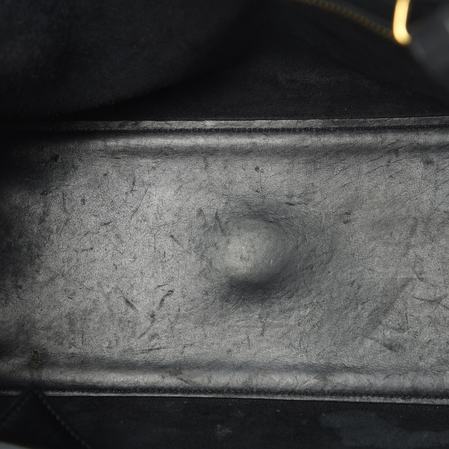 Calfskin Small Classic Y Cabas Black