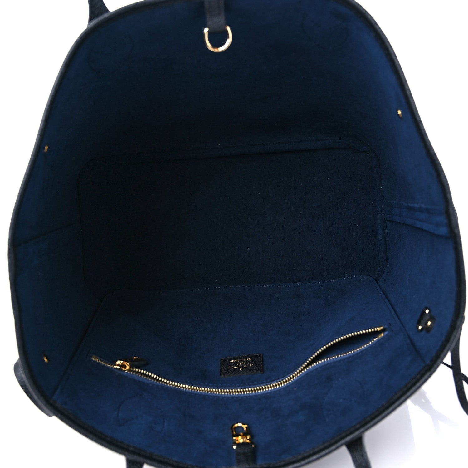 Louis Vuitton Empreinte Monogram Giant Neverfull MM Black 5 of 10