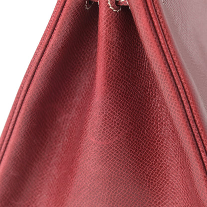 Hermes Veau Lisse Birkin 30 Rouge H 15 of 28