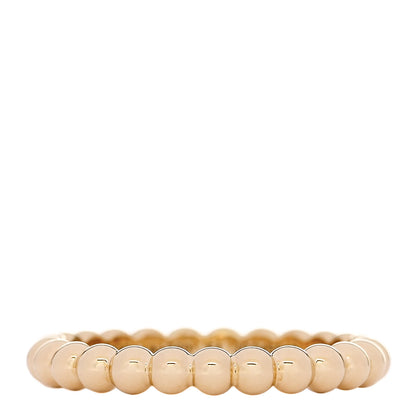 Van Cleef & Arpels 18K Yellow Gold Small Perlee Ring 54 6.75 1 of 5