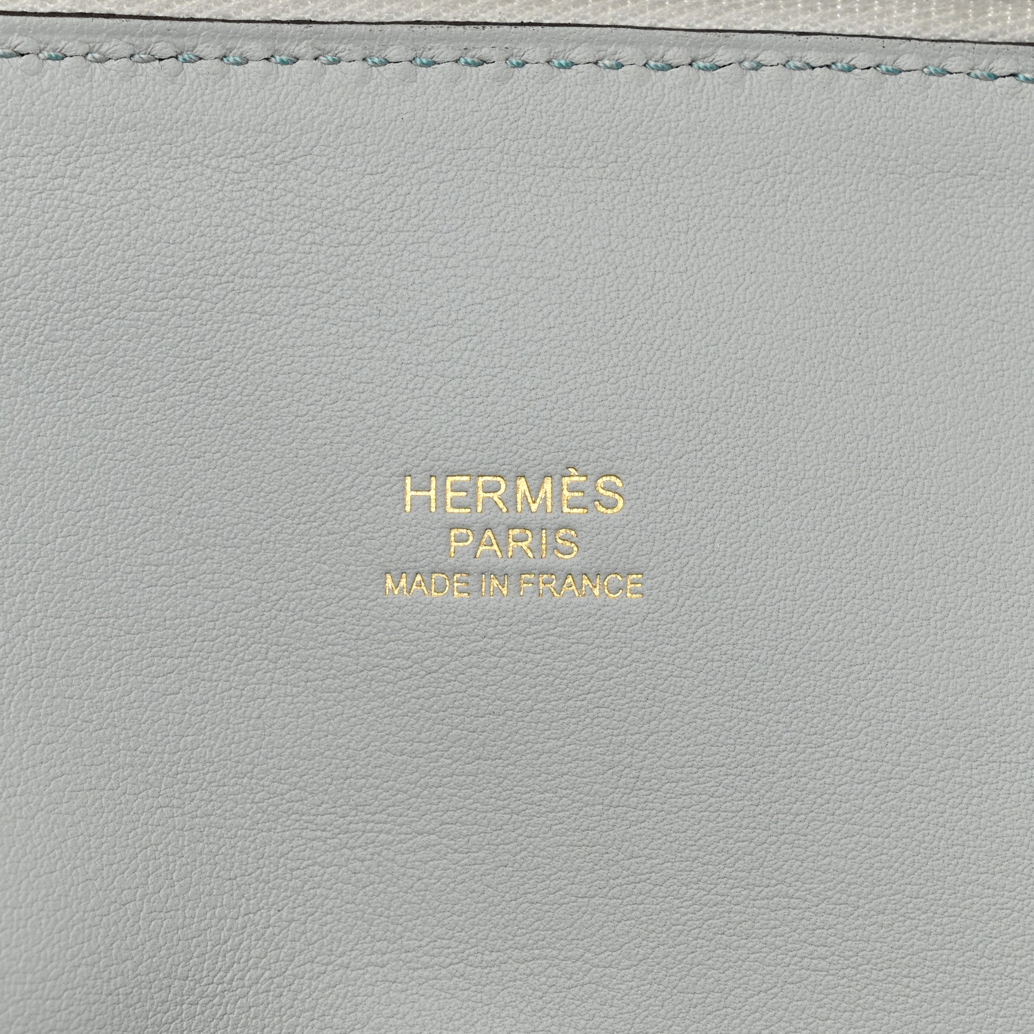 Hermes Taurillon Clemence Bolide 31 Bleu Pale 6 of 11