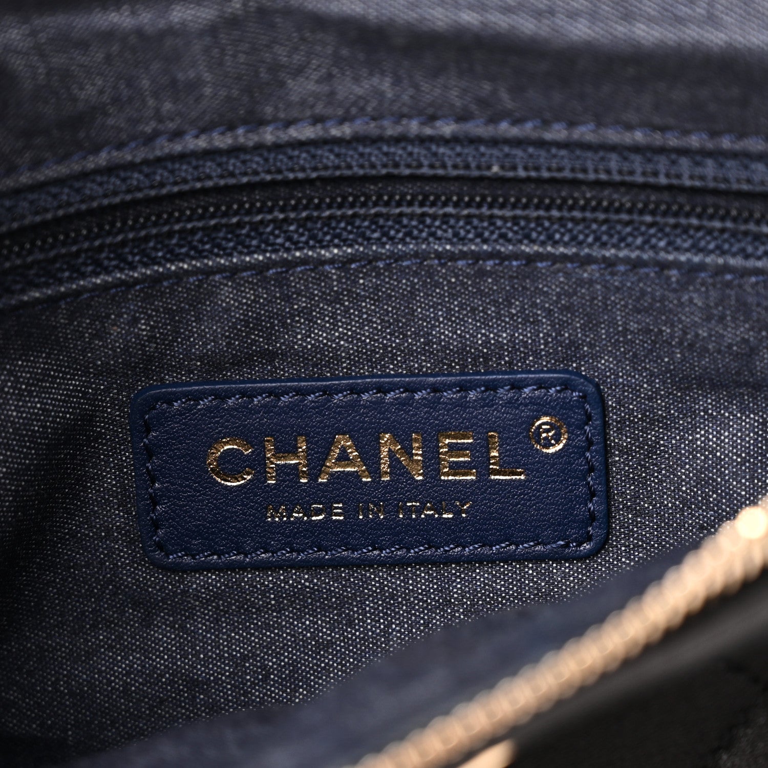 Chanel Lambskin Quilted Resin Bi-Color Waist Bag Fanny Pack Black 6 of 10