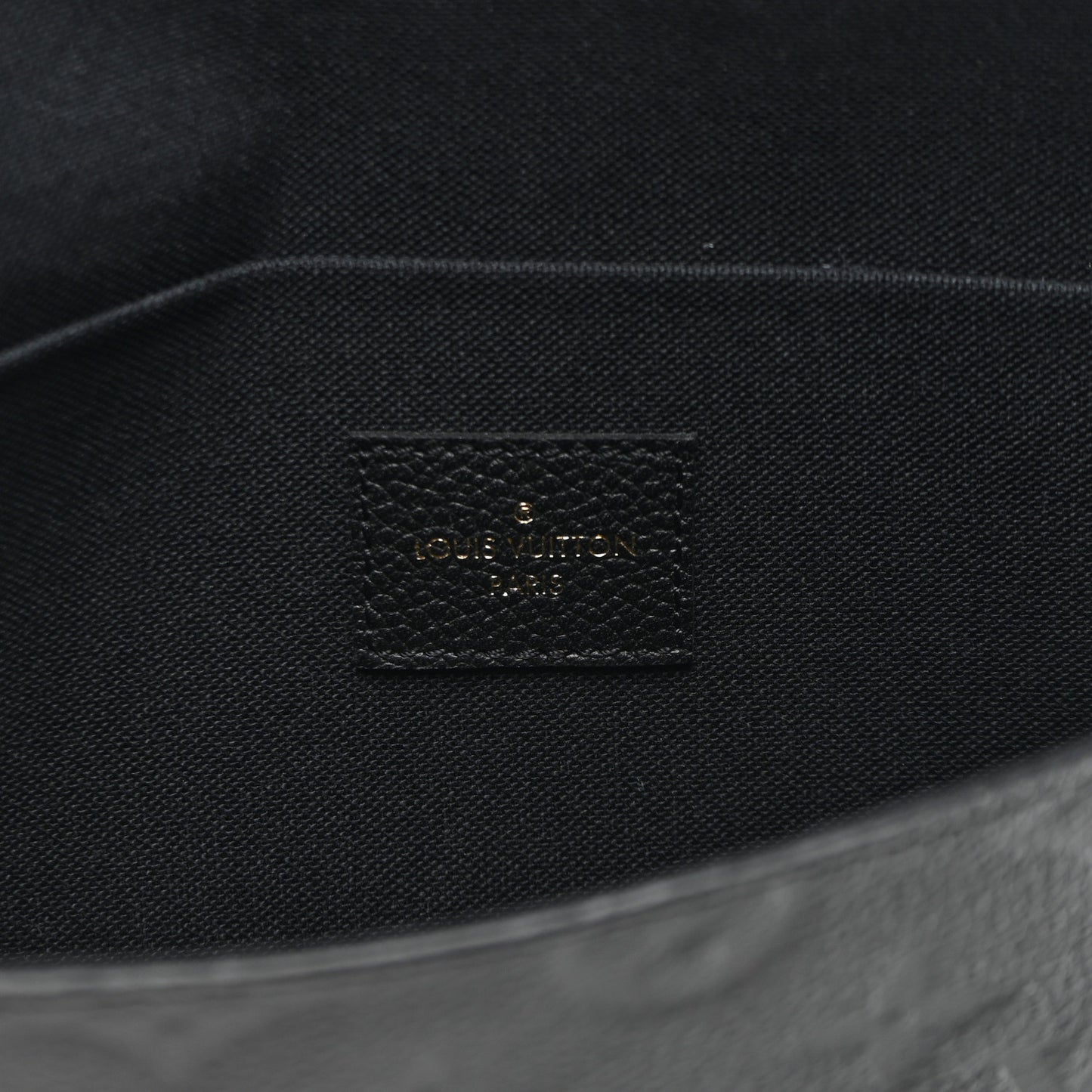 Empreinte Pochette Felicie Chain Wallet Black