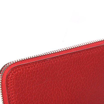 Hermes Buffle Brides de Gala Silky Pop Shopper Tote Rouge Garance 11 of 14