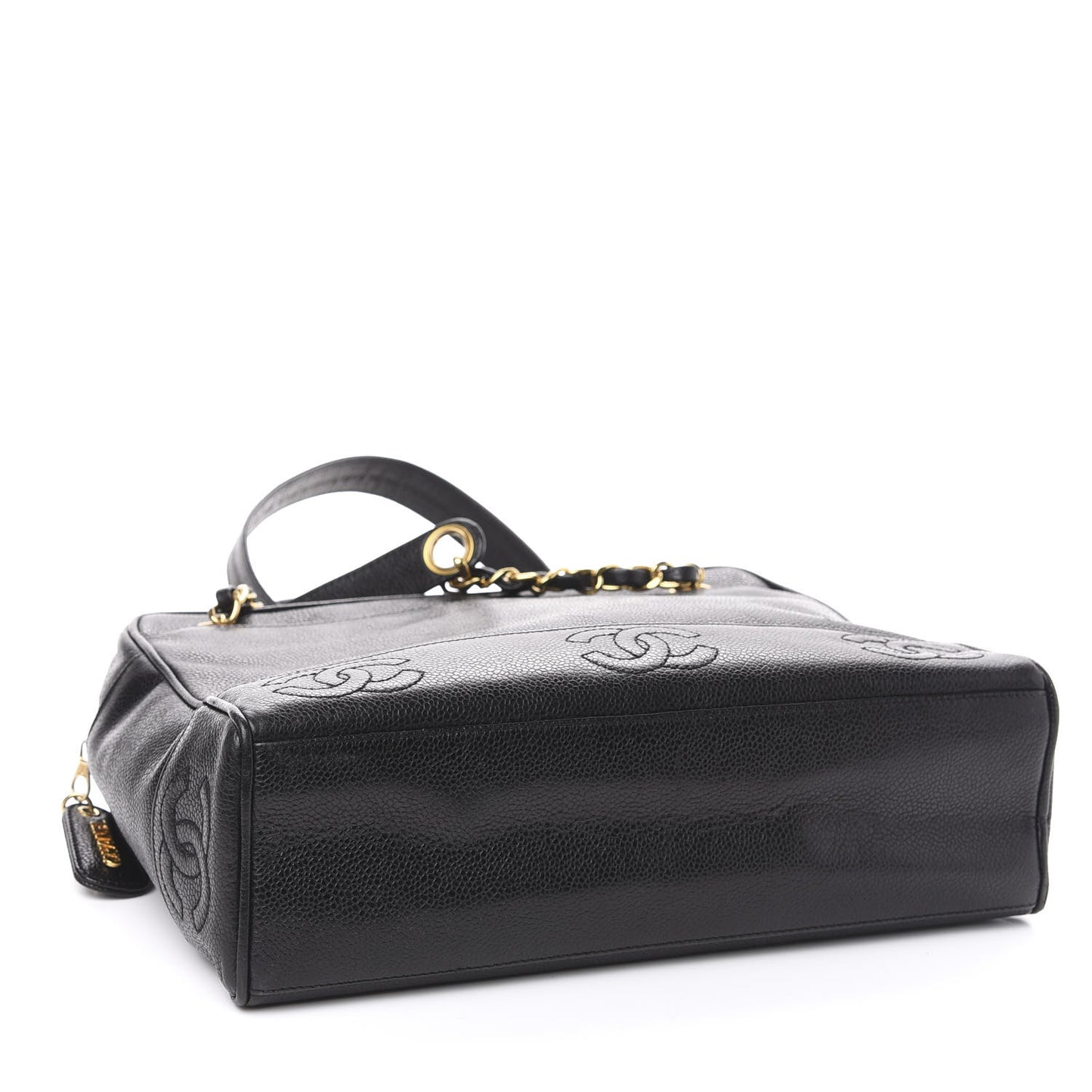 Caviar CC Shoulder Bag Black