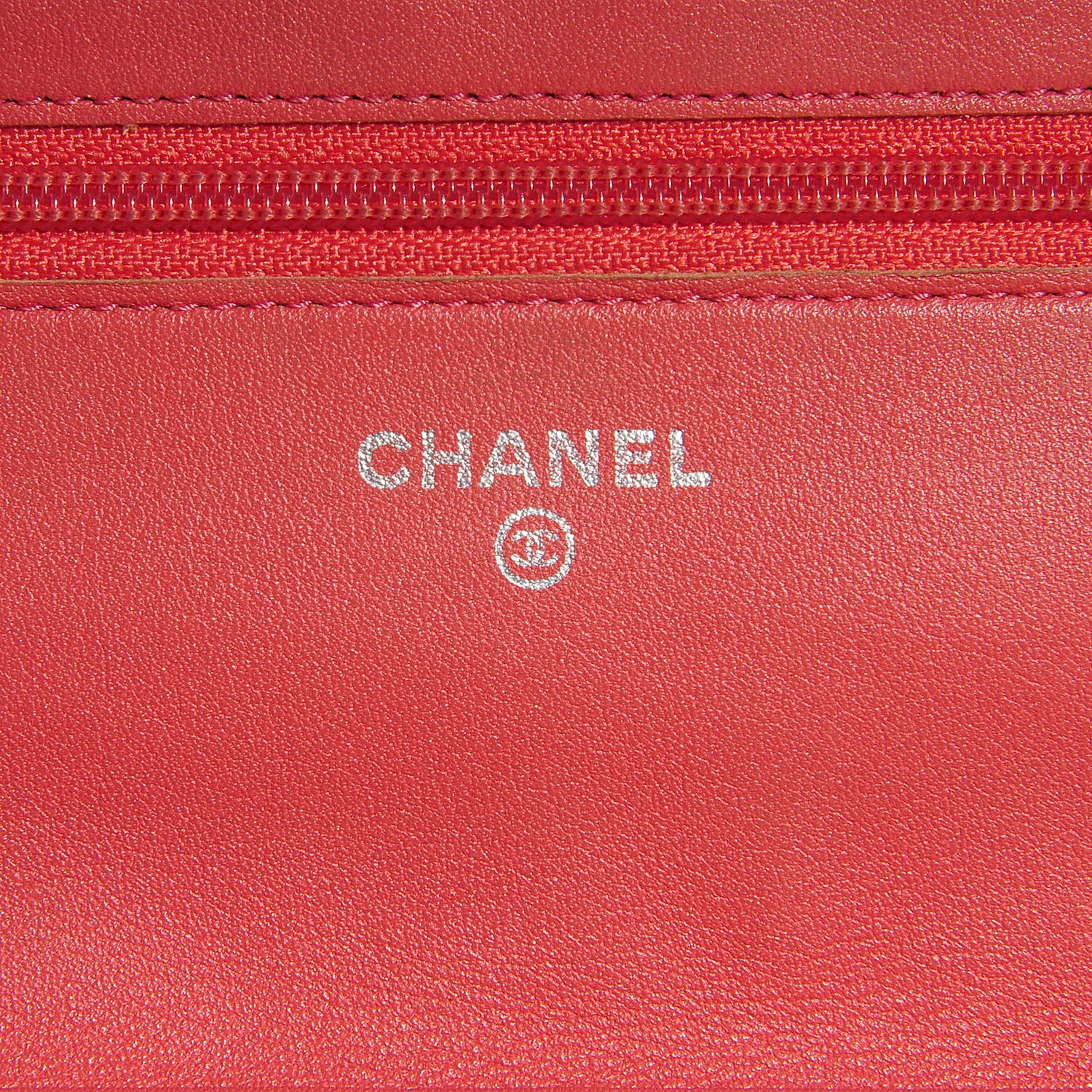 Chanel Patent Quilted Brilliant Wallet On Chain WOC Pink 6 of 8