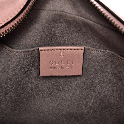 Gucci Calfskin Matelasse Small GG Marmont Chain Shoulder Bag Perfect Pink 6 of 8