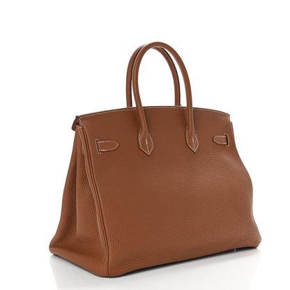 Hermes Togo Birkin 35 Gold 2 of 11