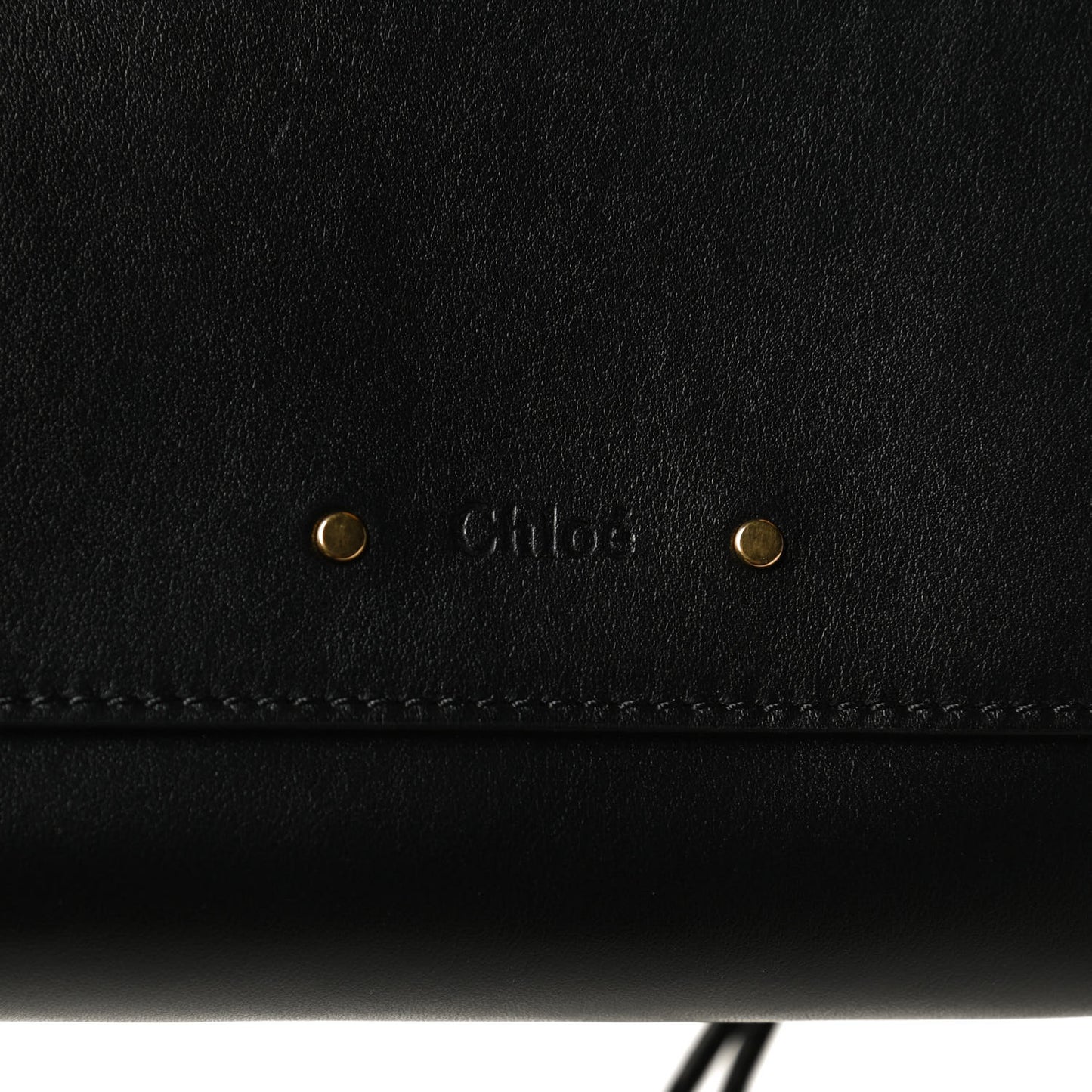 Shiny Calfskin Mini Annie Shoulder Bag Black