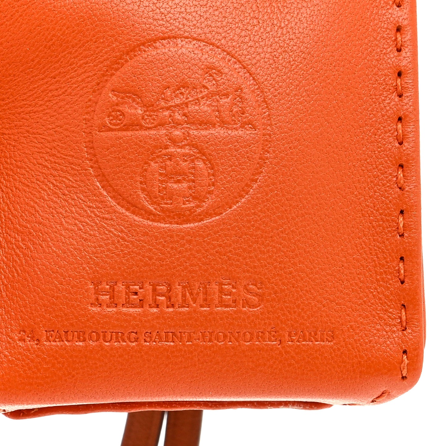 Milo Lambskin Swift Shopping Bag Charm Feu Gold