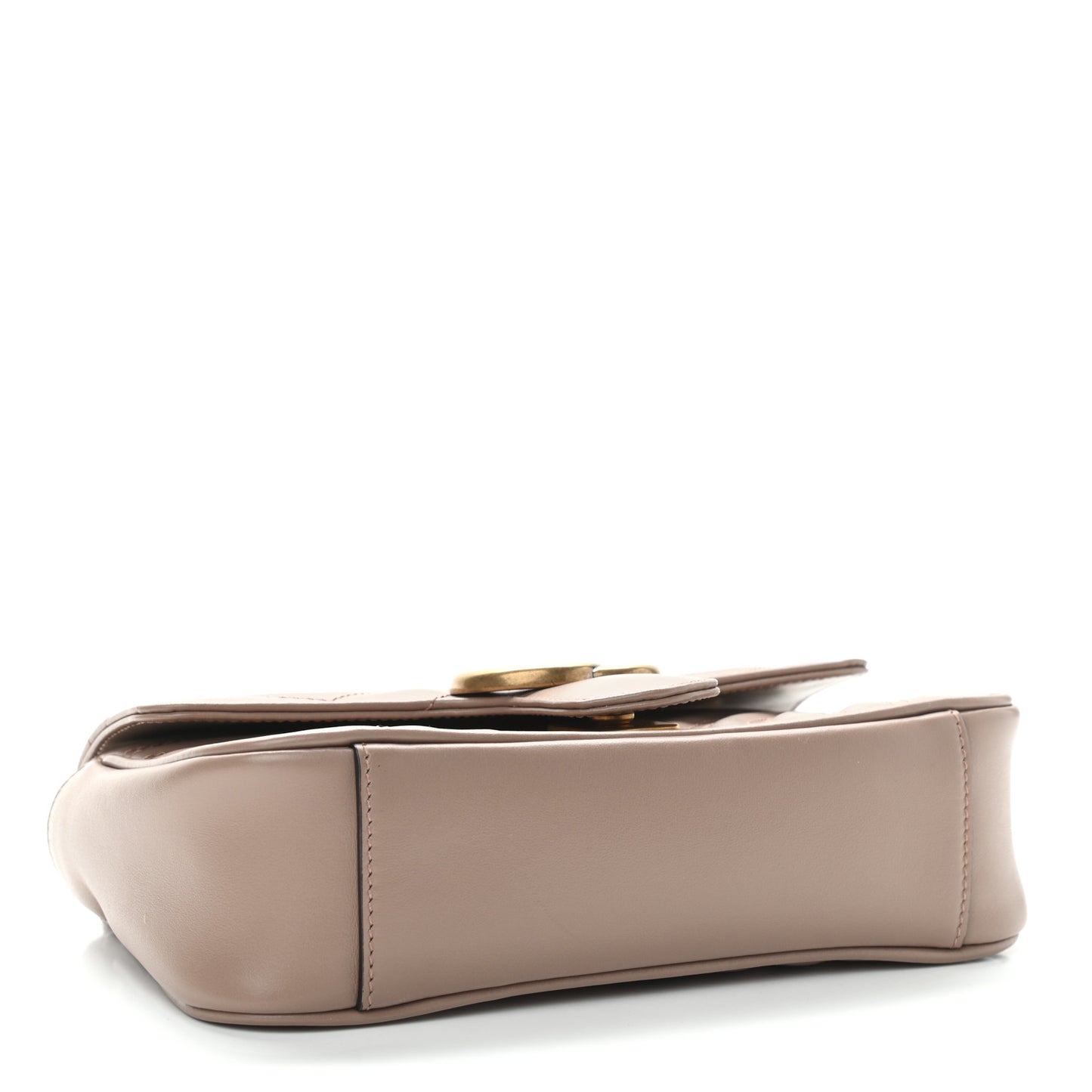 Calfskin Matelasse Mini GG Marmont Shoulder Bag Porcelain Rose
