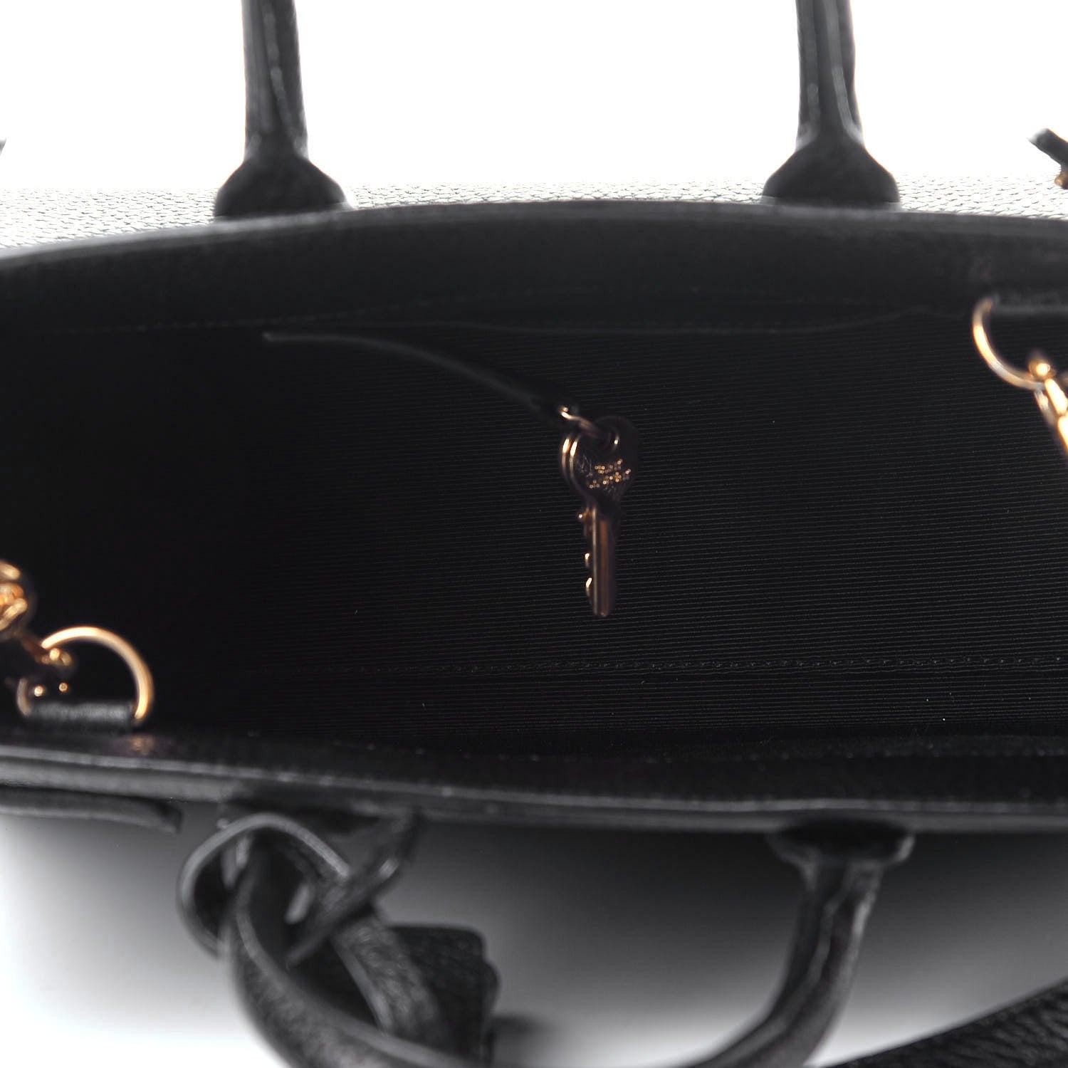 Saint Laurent Grained Calfskin Nano Sac De Jour Black 5 of 11