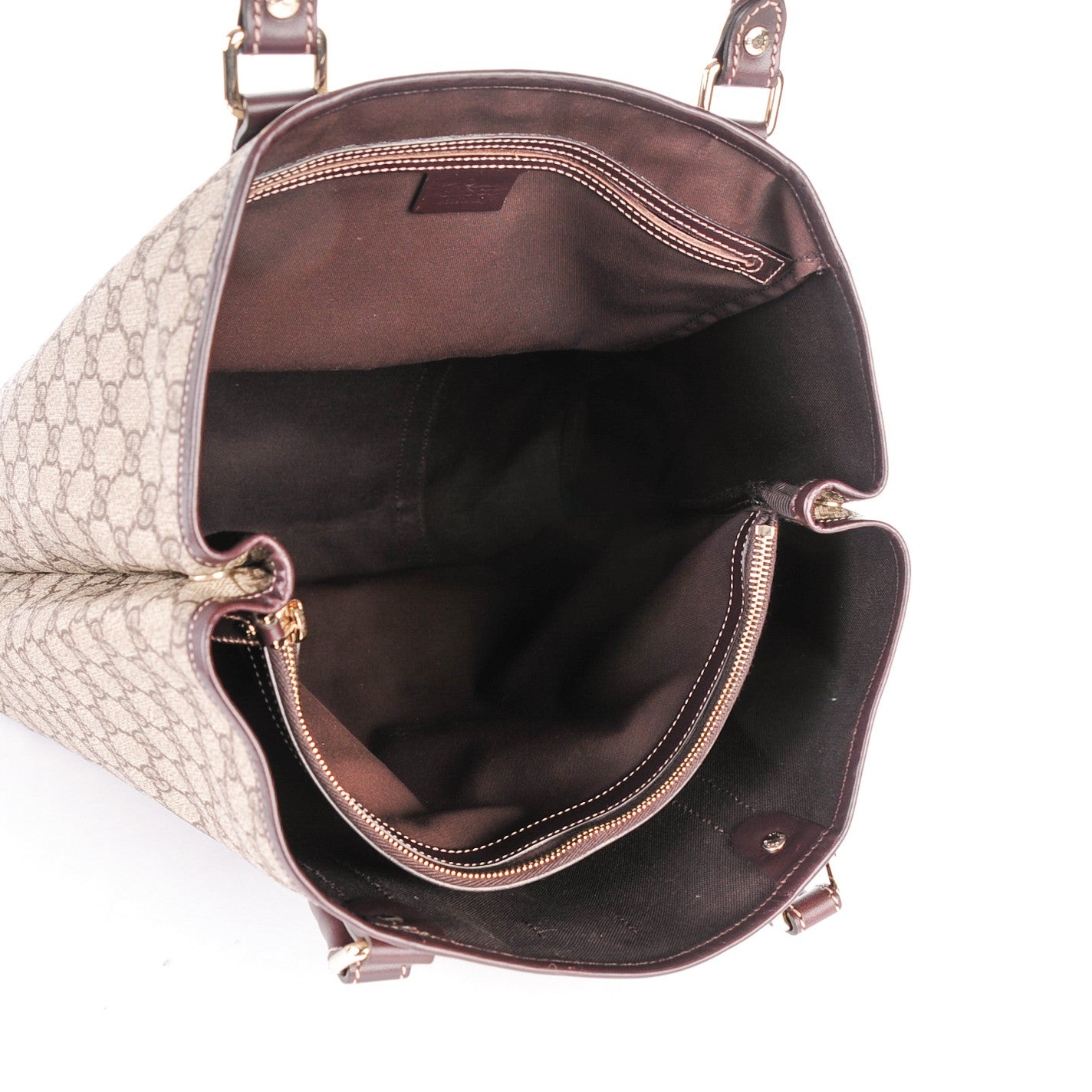 Gucci GG Plus Monogram Joy Vertical Tote Dark Brown 5 of 7