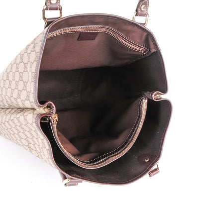 Gucci GG Plus Monogram Joy Vertical Tote Dark Brown 5 of 7