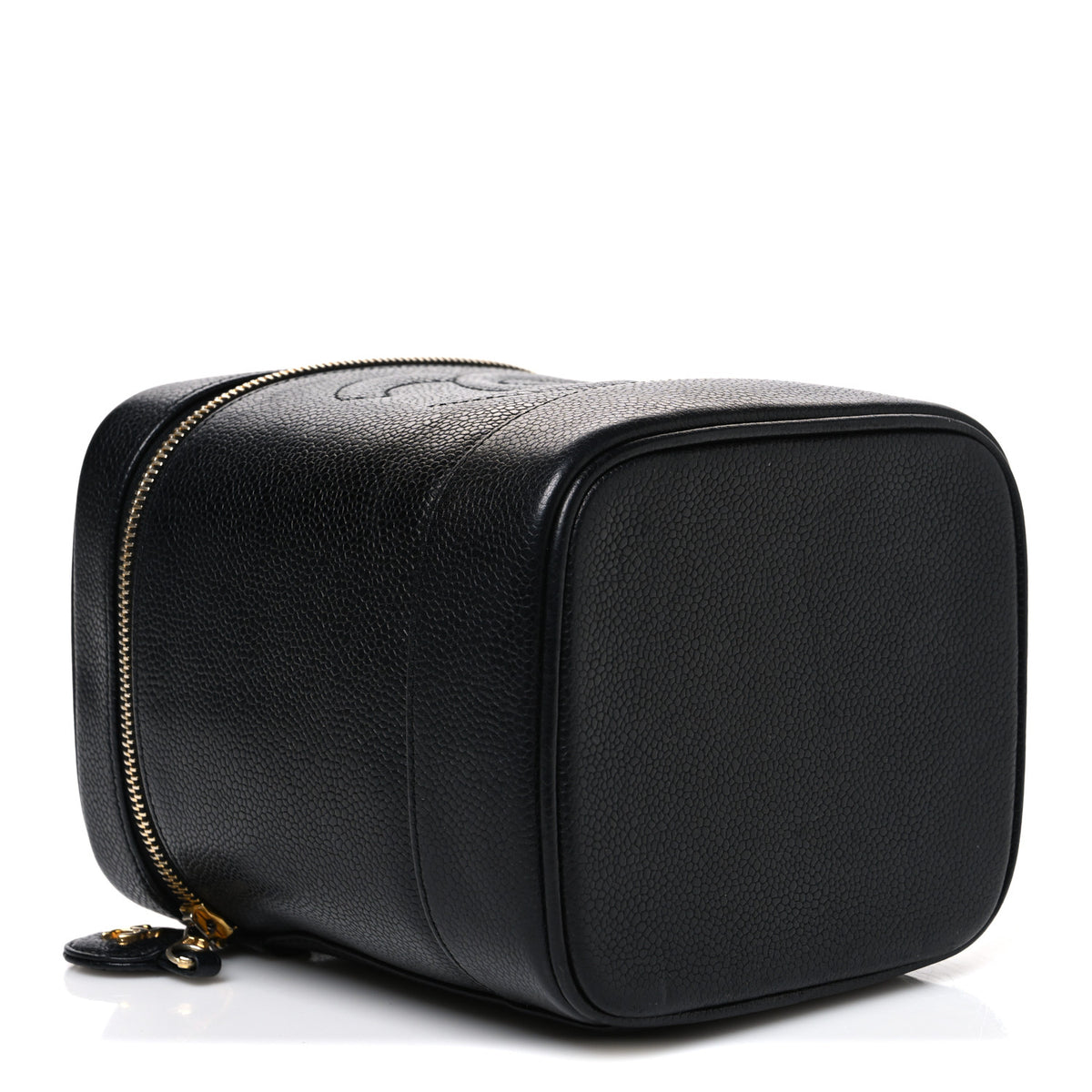 Chanel Caviar Vanity Cosmetic Case Black 4 of 8