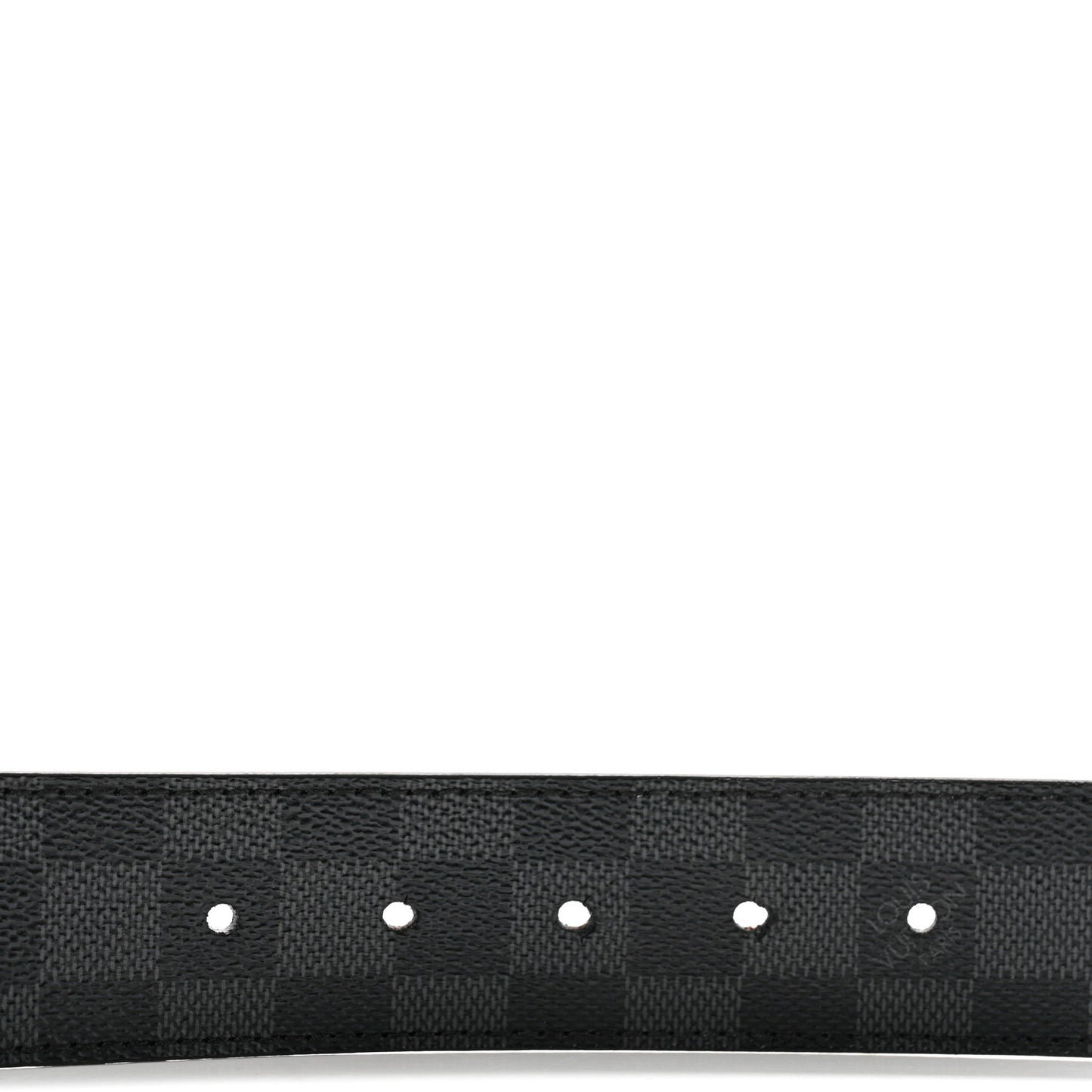 Damier Graphite 40mm LV Initiales Belt 85 34