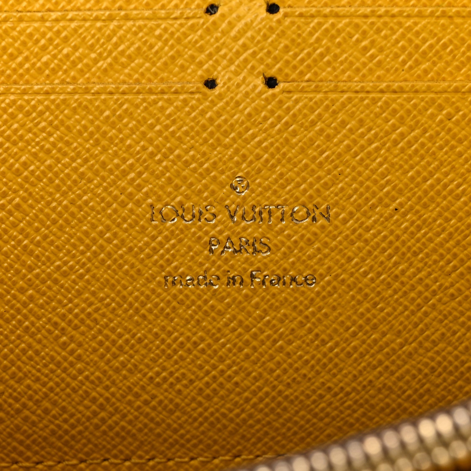 Louis Vuitton Monogram Clemence Wallet Acid Yellow 6 of 8