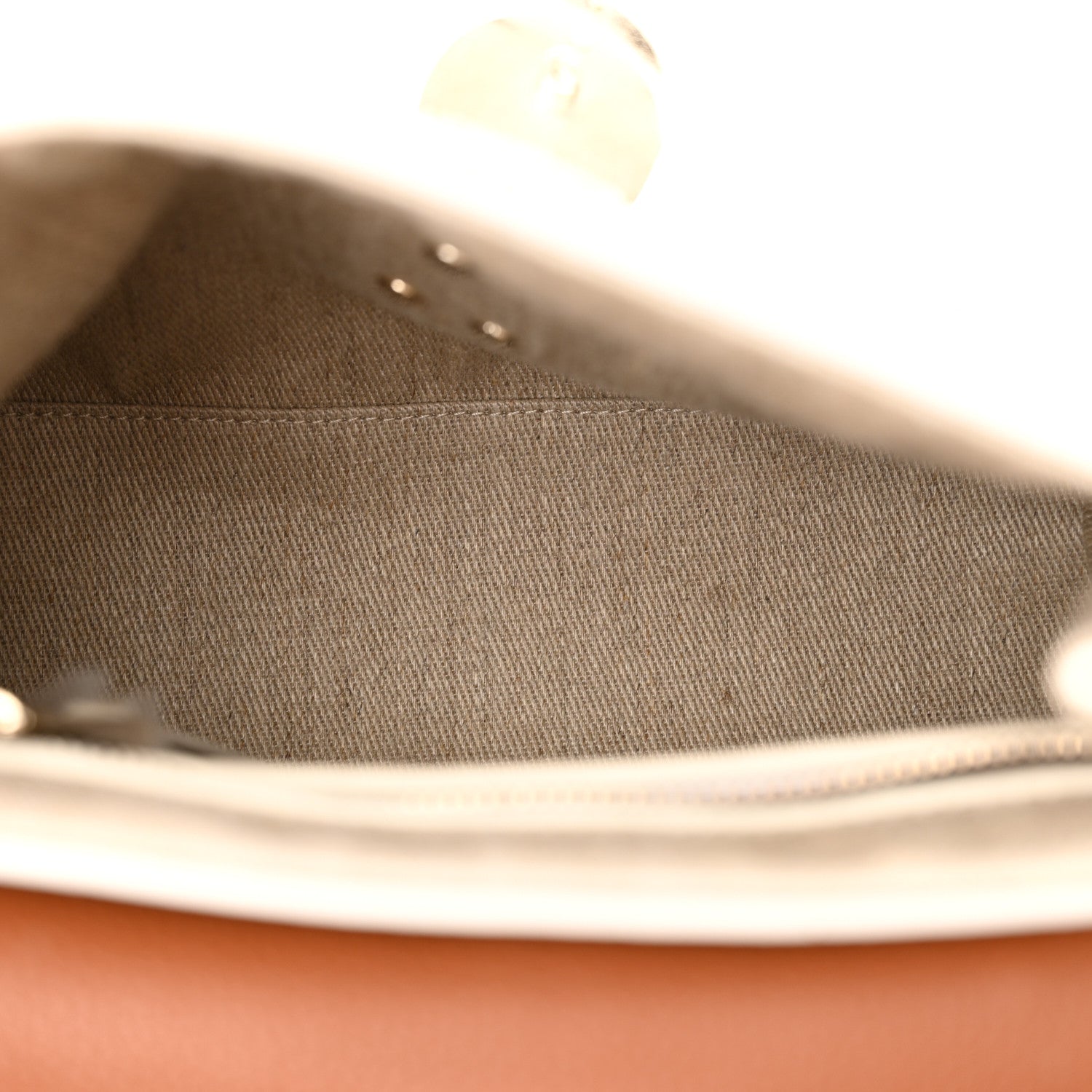 Chloe Grained Calfskin Small Penelope Soft Shoulder Bag White 5 of 11