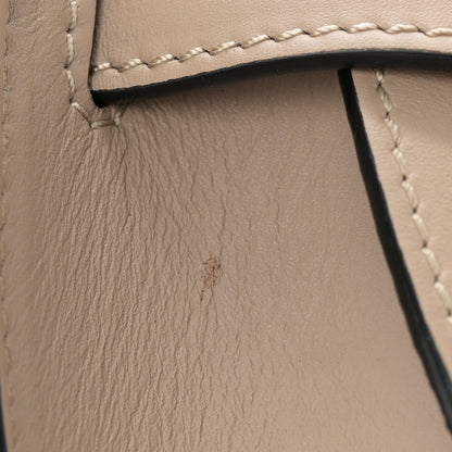 Loewe Soft Calfskin Jacquard Small Gate Crossbody Bag Sand 11 of 13
