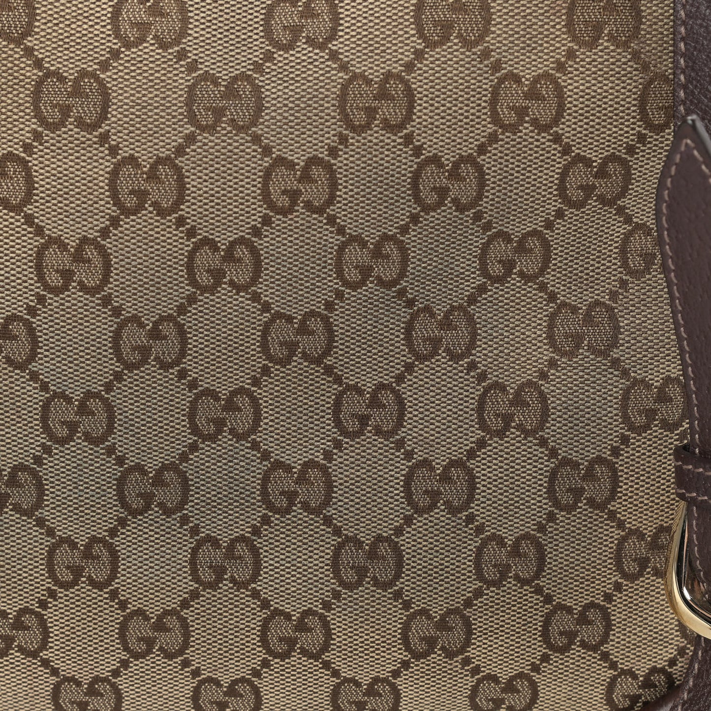 Monogram Abbey Messenger Bag Dark Brown