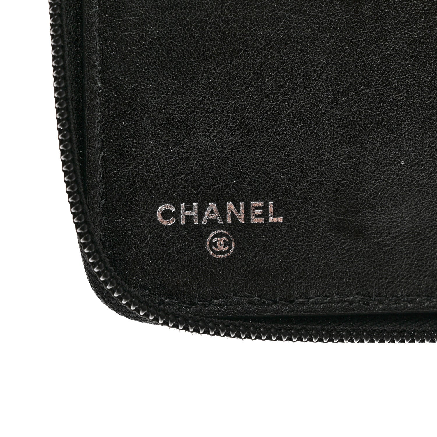 Chanel Caviar Large Timeless CC Zip Around Organizer Wallet Black 6 of 9