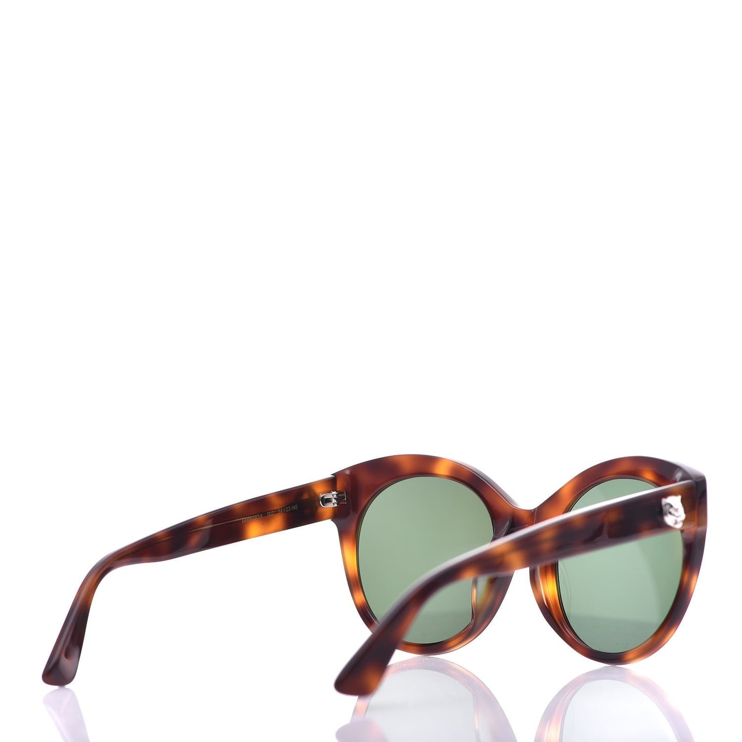 Round GG Sunglasses GG0028SA Tortoise