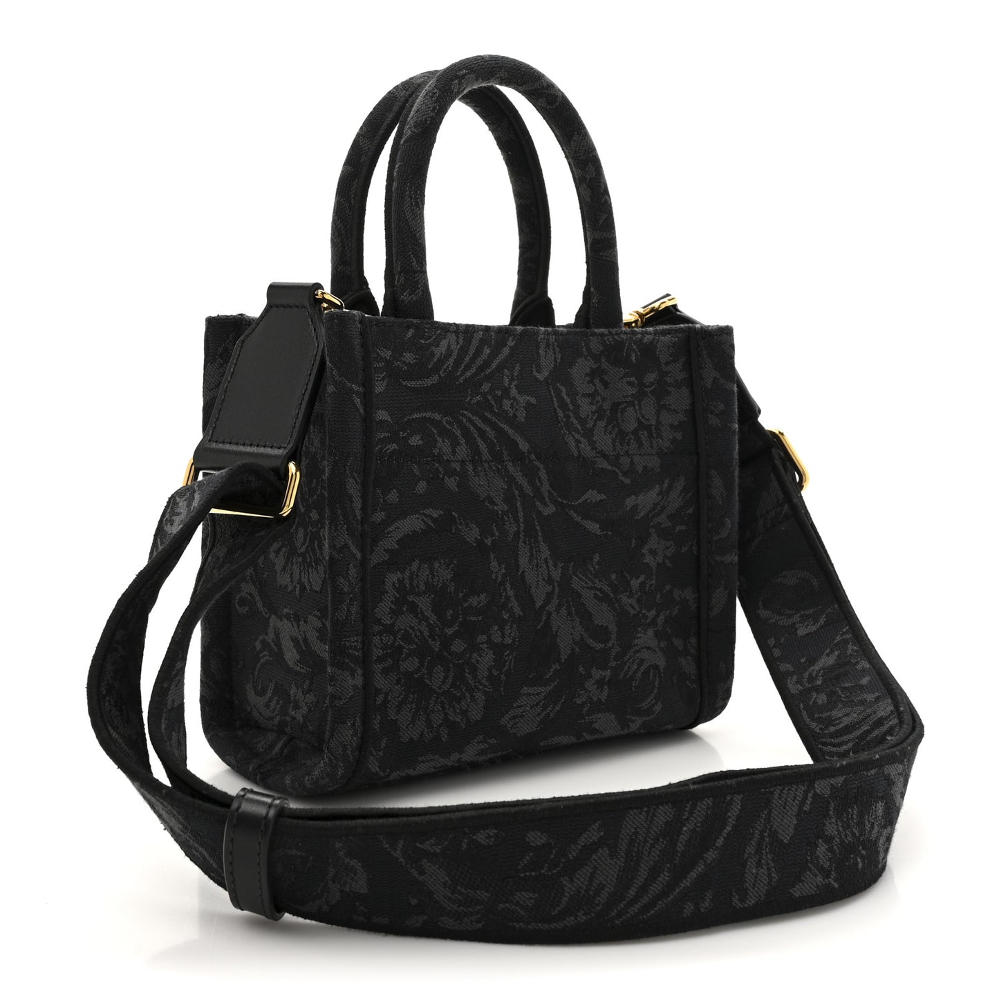 Jacquard Barocco Extra Small Athena Tote Tote Black