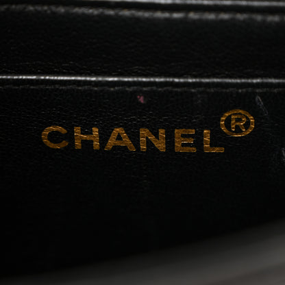 Chanel Patent Vertical Quilted Medium Single Flap Black 6 of 10