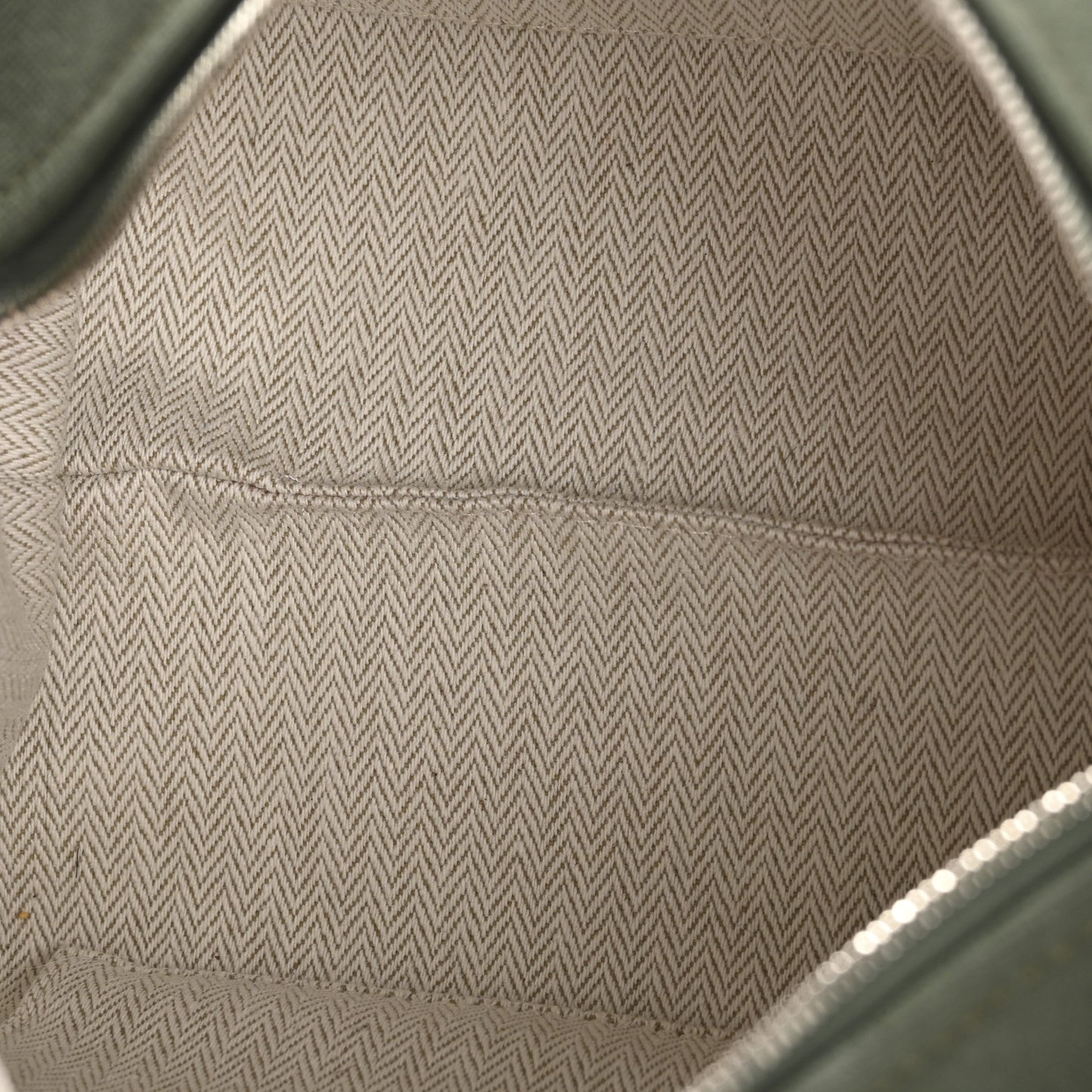 Canvas Small Bride-A-Brac Pouch Vert Foret