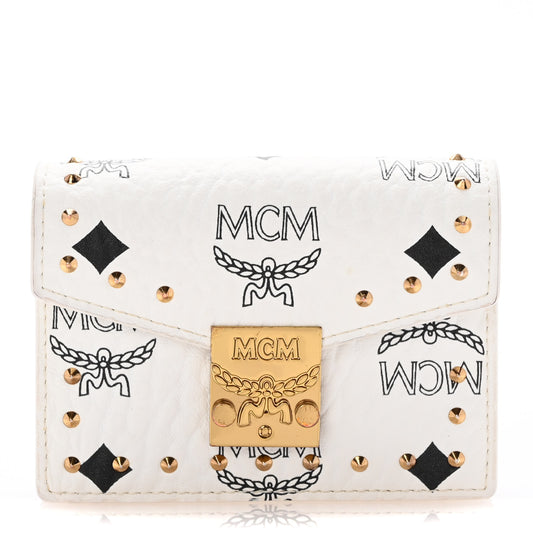 Visetos Mini Accordion Card Wallet White