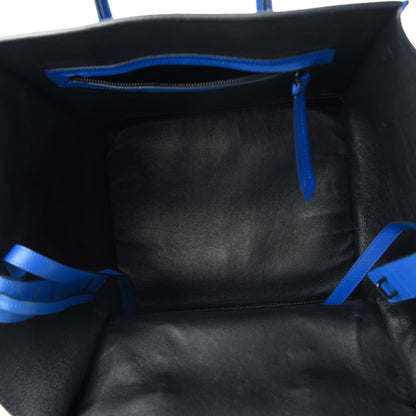Celine Suede Medium Phantom Luggage Royal Blue 5 of 10