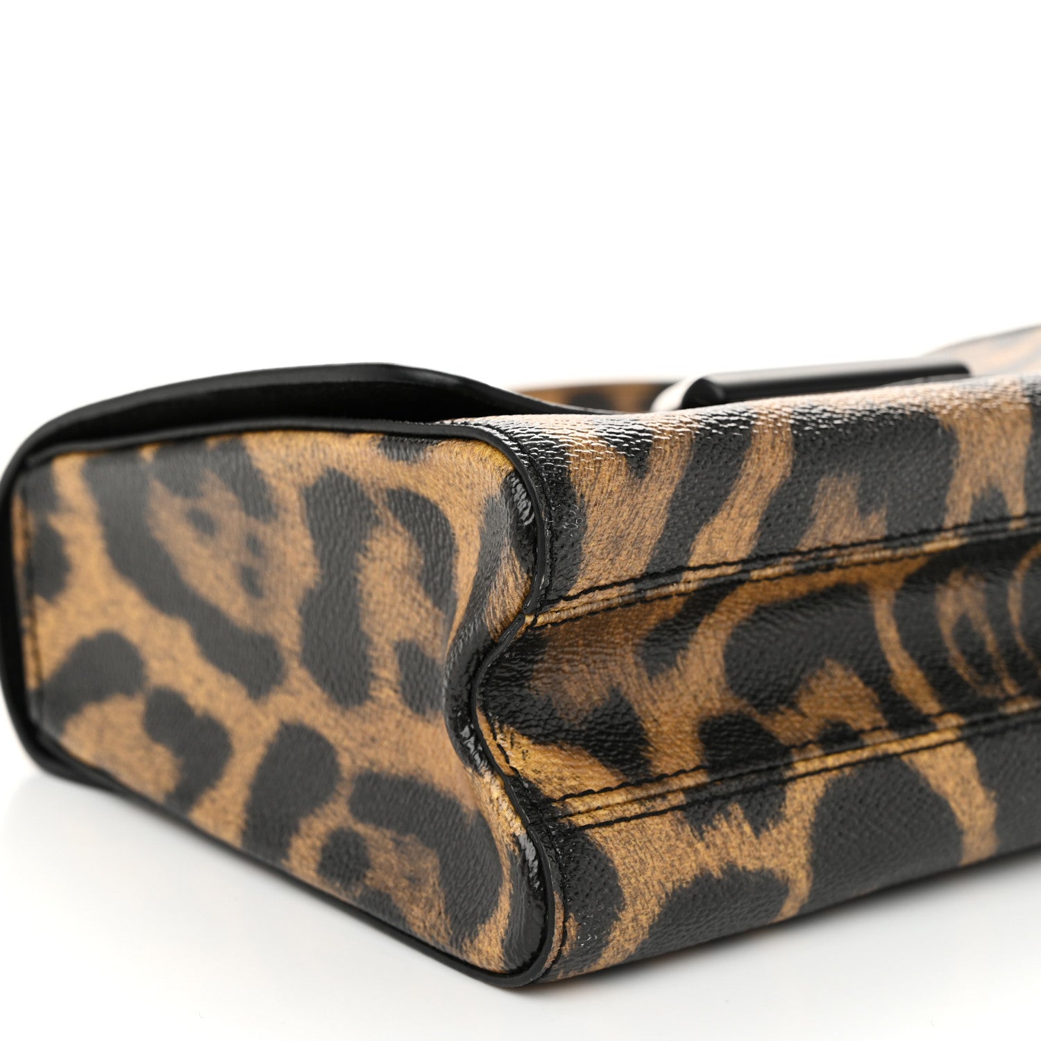 Louis Vuitton Calfskin Wild Animal Print Twist Shoulder Bag MM 9 of 13