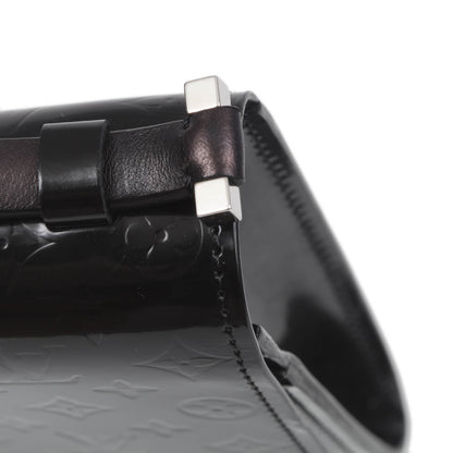 Louis Vuitton Monogram Glace Anouchka Pochette MM Black 5 of 9