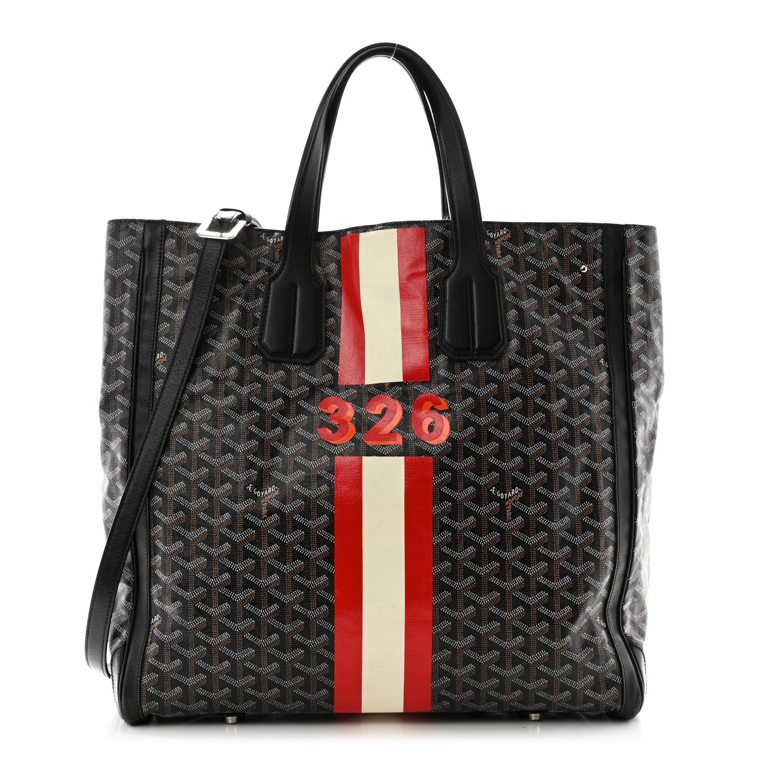 Goyard Goyardine Voltaire Tote Black 1 of 12