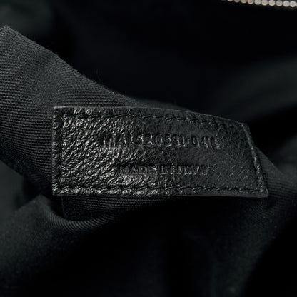 Saint Laurent Calfskin Y Quilted Monogram Large Loulou Shopper Fog 9 of 14