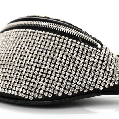 Alexander Wang Rhinestone Mesh Mini Attica Belt Bag Black 10 of 11