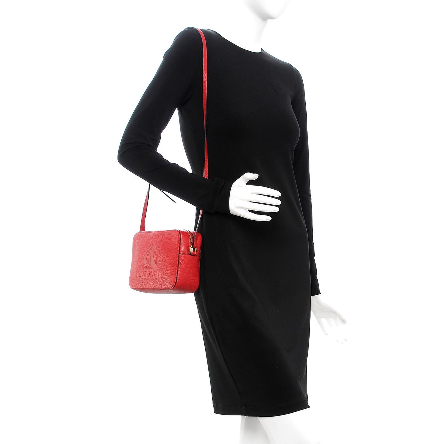 Calfskin Nomad Crossbody Rouge