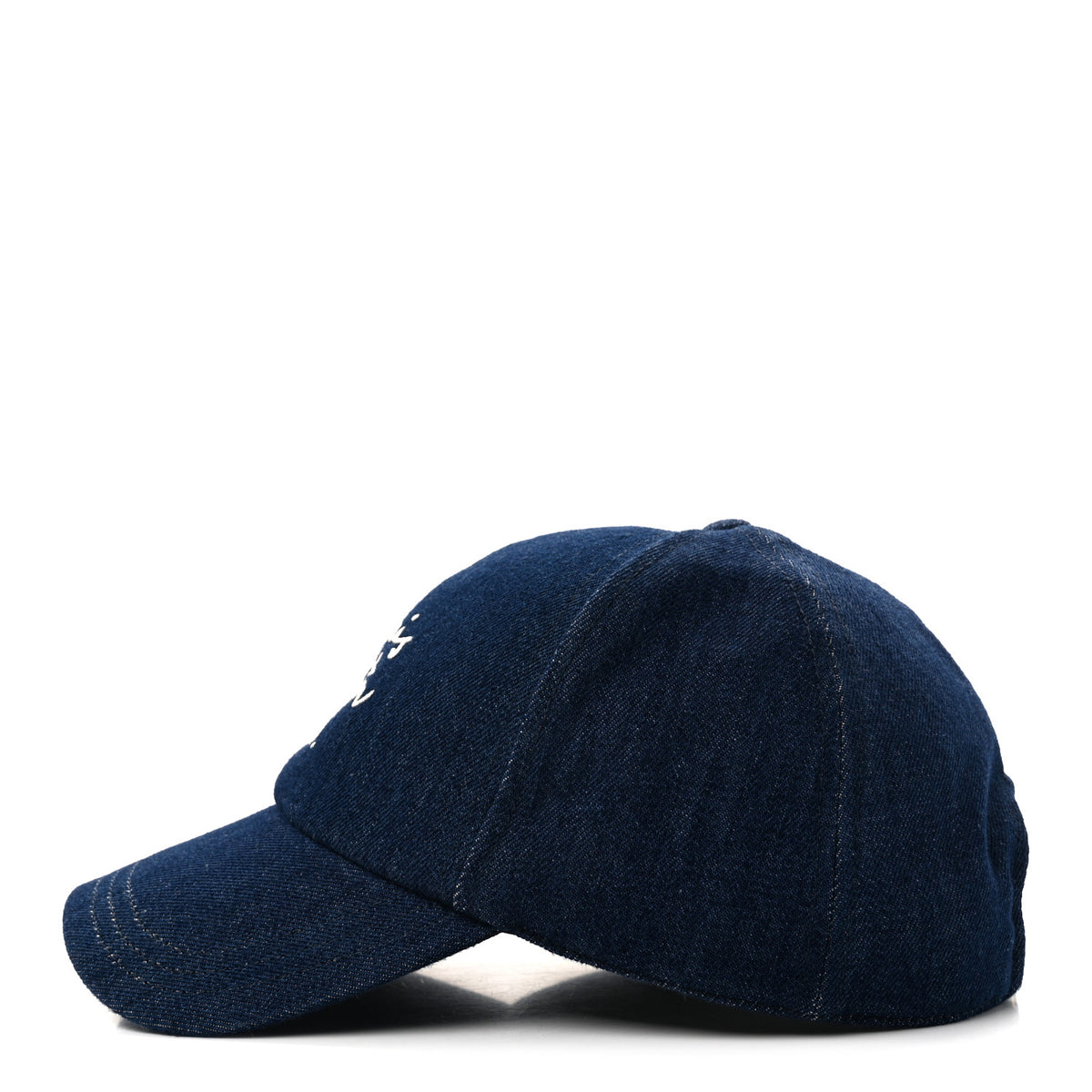 Louis Vuitton Denim Script Cap S Blue 6 of 8