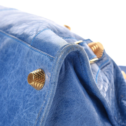 Balenciaga Agneau Giant 21 Gold Hardware Part Time Electric Bleu 11 of 12